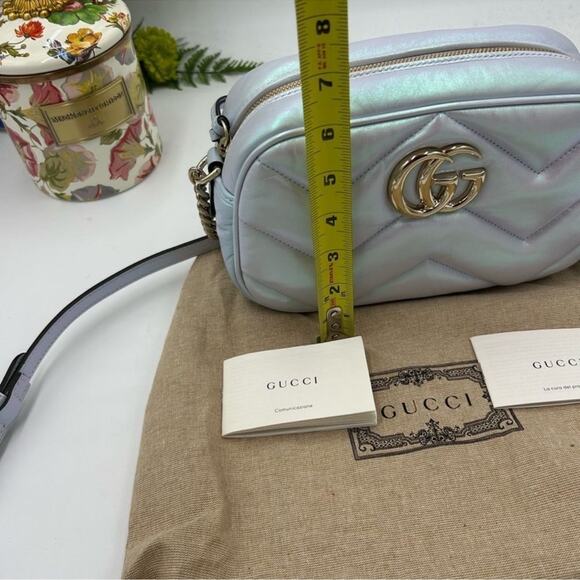 Women's Gucci GG medium Mormont shoulder bag Made in Italy - Picture 13 of 14